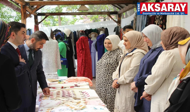 Ortaköy’de Halk Eğitim Sergisi