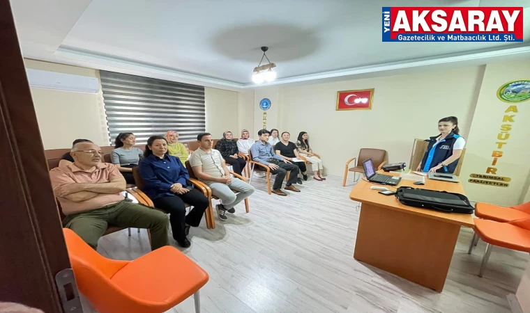 Personele iş güvenliği eğitimi verildi