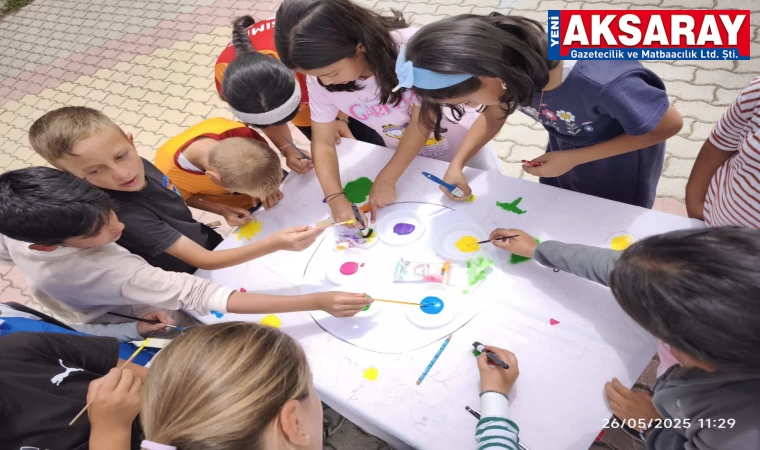Renkler ve Sesler sanat etkinliği