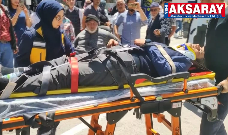 Seyir halindeki aracın önüne atladı