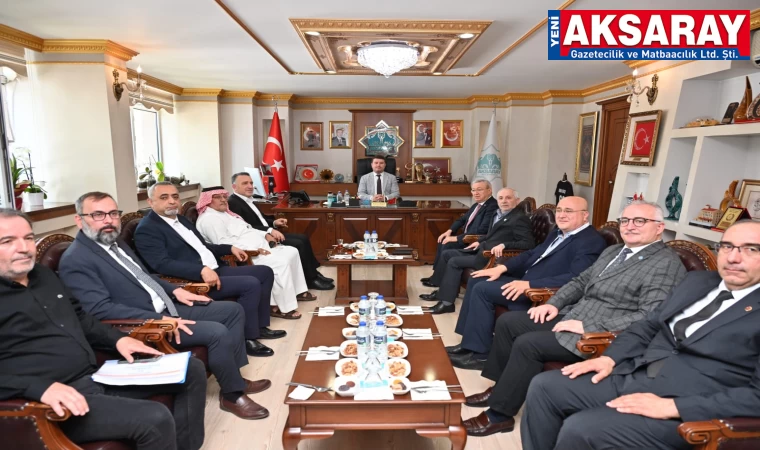 UCLG-MEWA Genel Sekreteri Başkan Dinçer’i ziyaret etti
