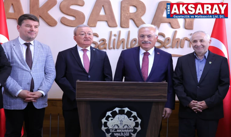 Vali UCLG-MEWA heyetini ağırladı