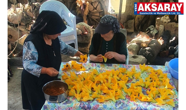 Aksaray’ın lezzet sırrı: Kabak Gülü Dolması