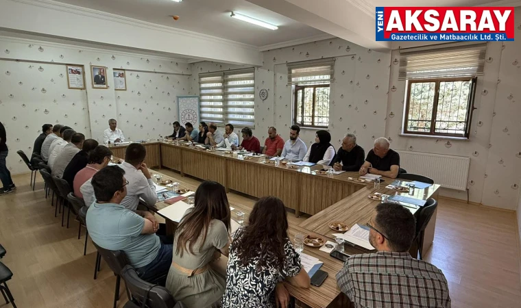 İl Milli Eğitim Komisyonu toplandı