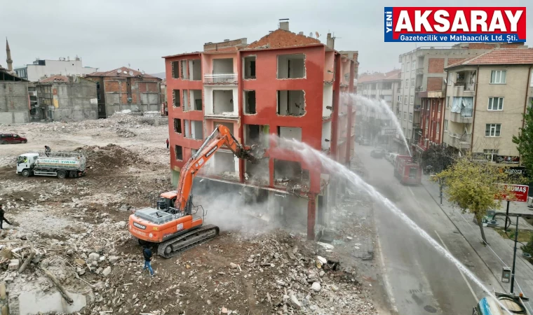 Kentsel dönüşümle 250 bina yıkıldı
