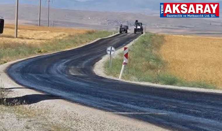 Köyler arası asfalt çalışması başladı