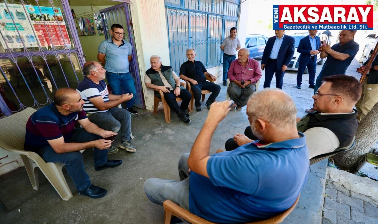 Köylülerin taleplerini dinledi