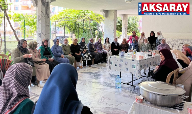 Ak kadınlar aşure etkinliğinde buluştu