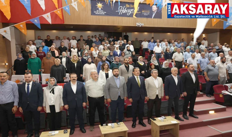 AK PARTİ AKSARAY TEŞKİLAT AKADEMİSİ Eğitim programı başarıyla gerçekleştirildi