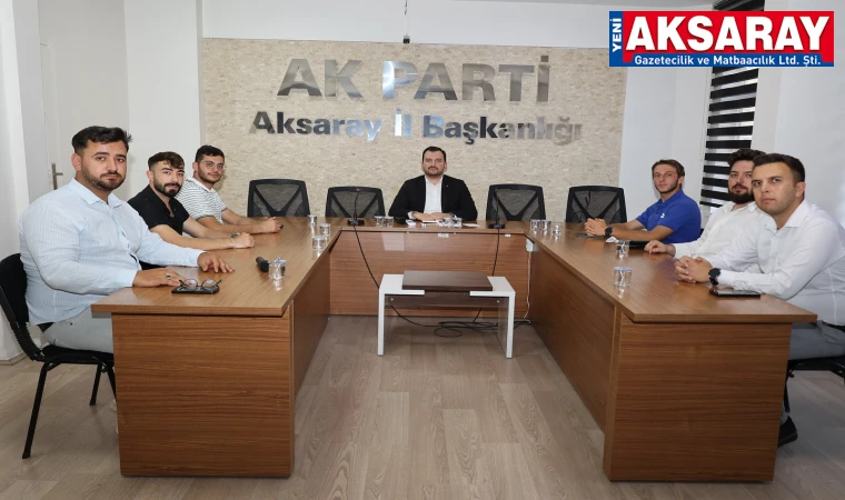 AK PARTİ İL GENÇLİK KOLLARI İlk yönetim kurulu toplantısını gerçekleştirdi