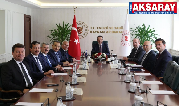 Aksaray heyetinden Ankara’da yatırım temasları