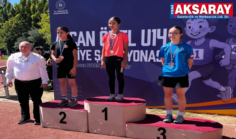 Aksaraylı sporculardan Türkiye Şampiyonluğu
