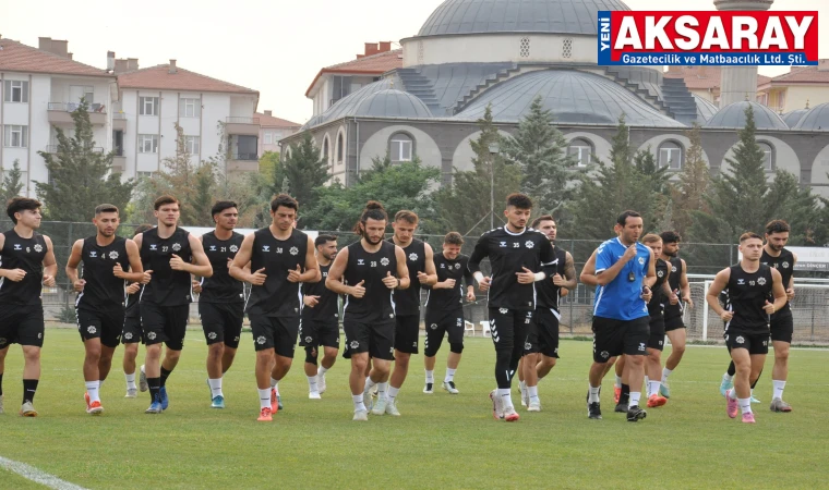 Aksarayspor'da 1. etap kampı devam ediyor