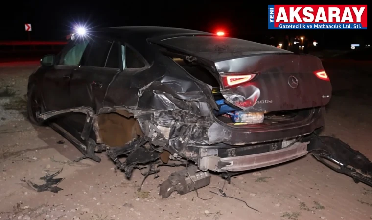 Alkollü sürücü gurbetçi ailenin aracına çarptı