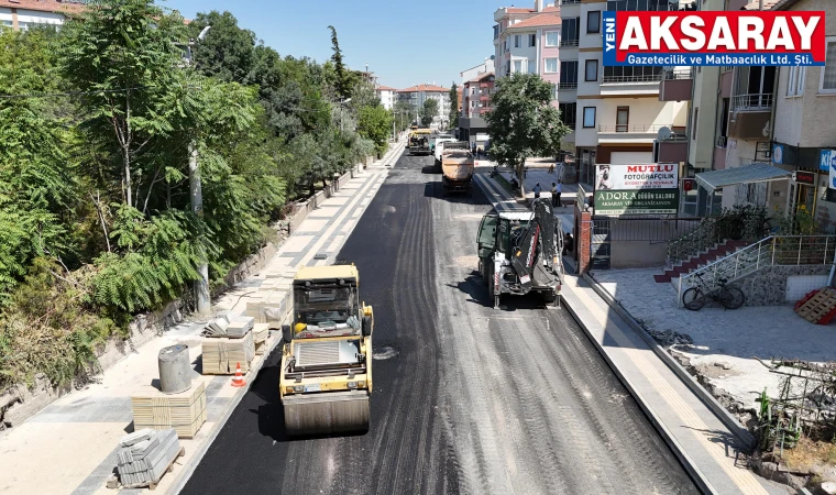 Altyapısı tamamlanan noktalarda asfalt çalışması başladı
