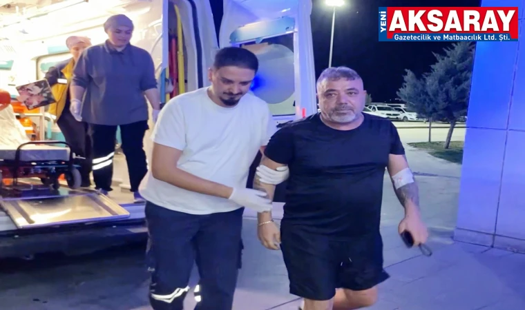 Bacağından vuruldu, yürüyerek acile girdi
