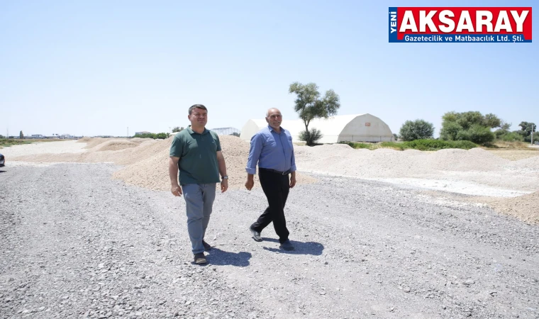 BAŞKAN DİNÇER Yeni Çevre Yolu’nda incelemelerde bulundu