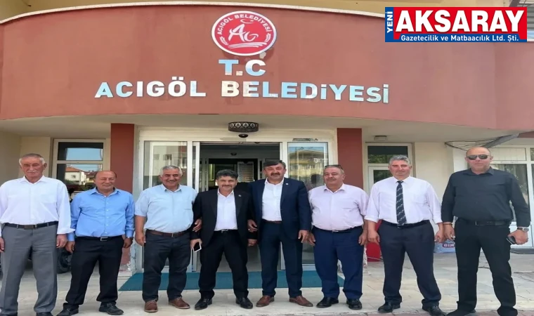 Belediye başkanlarından toplu ziyaret