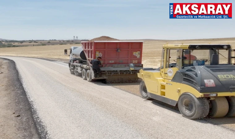 Bir köy yolu daha yapıldı