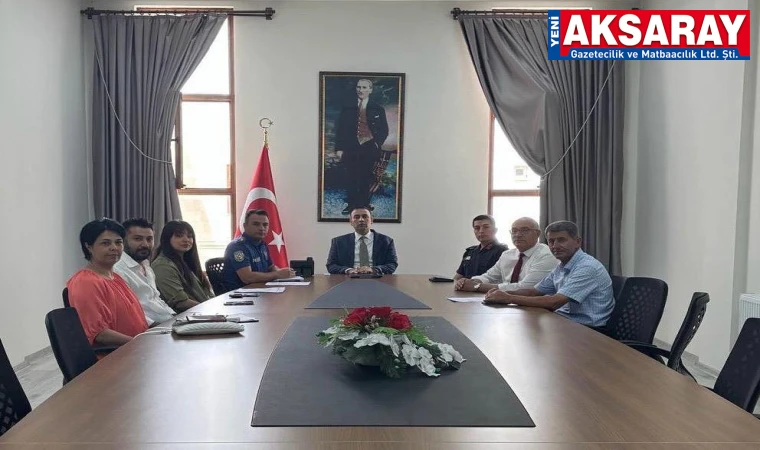 Eğitim ve sağlık gündemi değerlendirildi