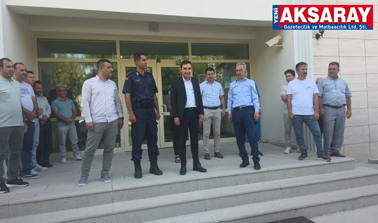 Eskil Kaymakamı ilçeye veda etti