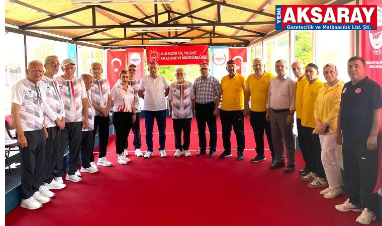 Huzurevi sakinlerinden Bocce’de zafer