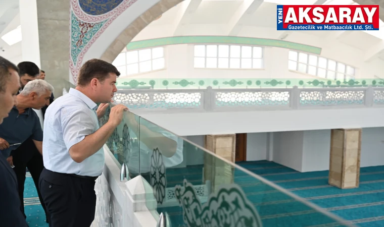 Hz. Ali Şifa Cami Ve Külliyesi’ni inceledi