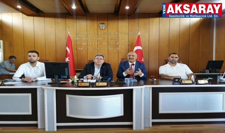 İl Meclisi yatırımlar ve projeleri masaya yatırdı