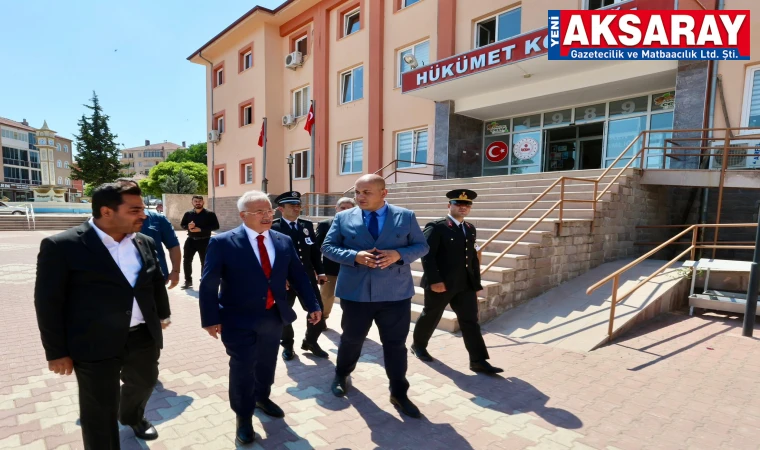 İlçe hizmetlerini yerinde inceledi