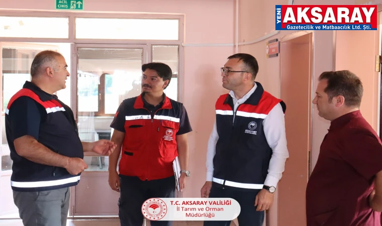 İlçedeki tarımsal çalışmalar iletildi