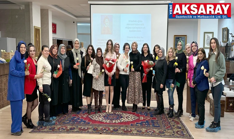 Kadınlara stresle başa çıkma eğitimi verildi