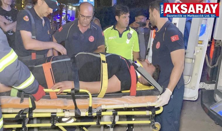 Kaza yapan alkollü sürücü ağır yaralandı