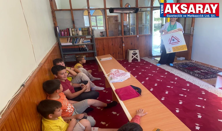 Kene tehlikesi kurs öğrencilerine anlatıldı