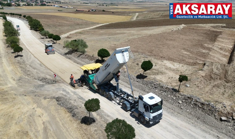 Köylerin asfalt serimi devam ediyor