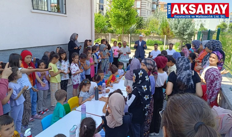 Kur’an kursunda aşure etkinliği düzenlendi