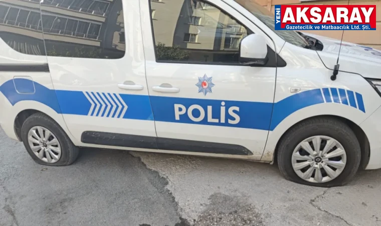 Polis araçlarına ve ambulansa saldırdı