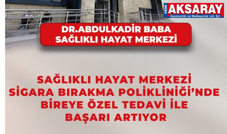 Sigarayı Bırakma Merkezi özel tedavi uyguluyor