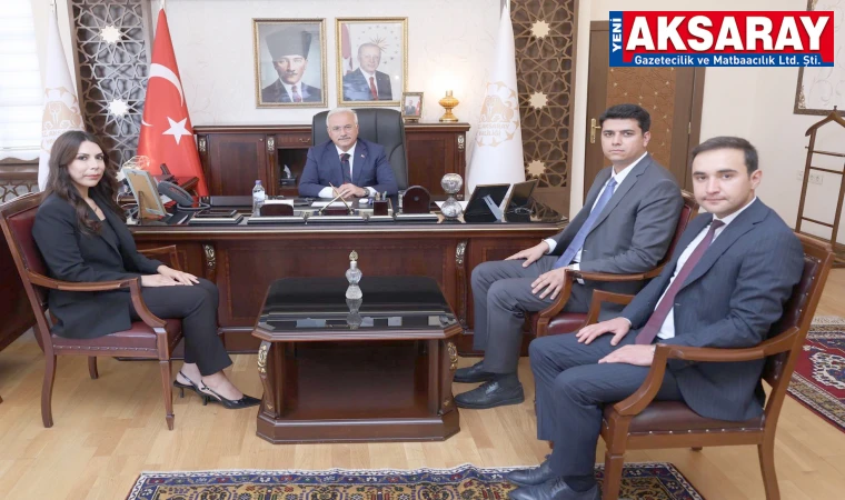 Staja gidecek kaymakamlar valiyi ziyaret etti