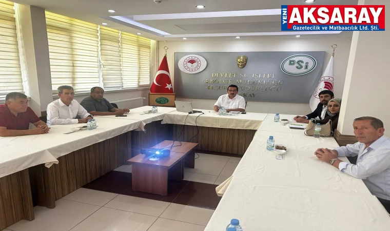 Su sorunuyla ilgili çözüm arayışındalar