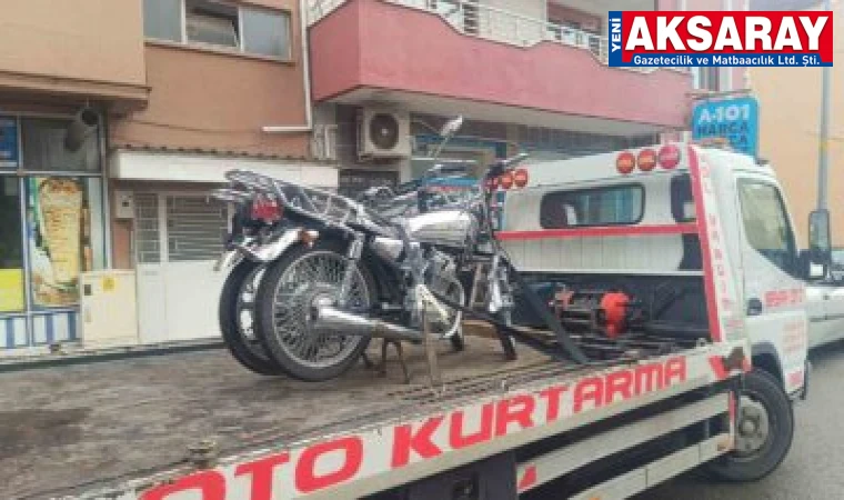 TAŞPINAR BELEDİYESİ KARAR ALDI Evraksız motorlar toplanıyor