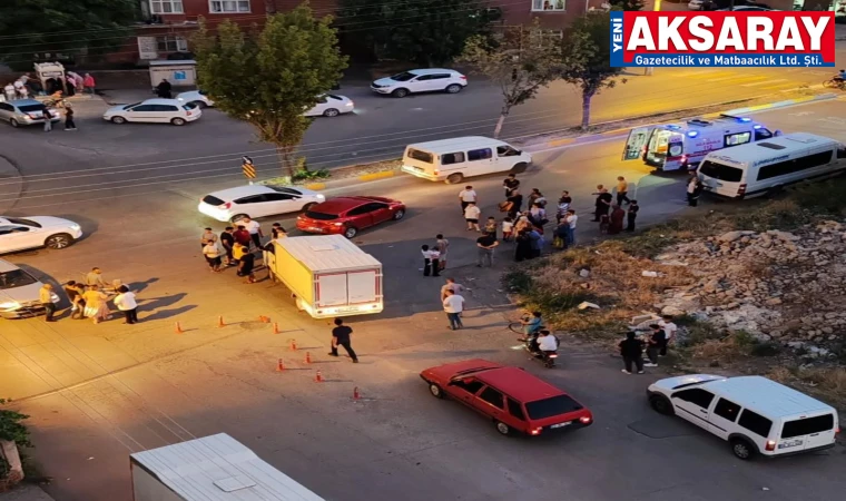 Tehlikeli kavşakta yine kaza