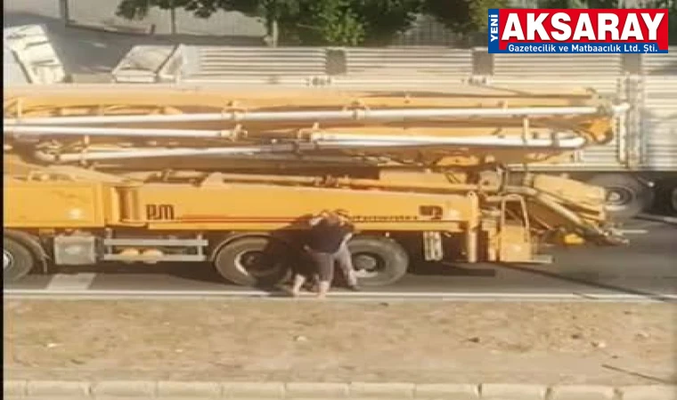 TIR şoförü, operatörü bıçaklayıp kaçtı
