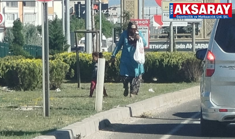 Trafik ışıklarında dilenciler yine sahnede