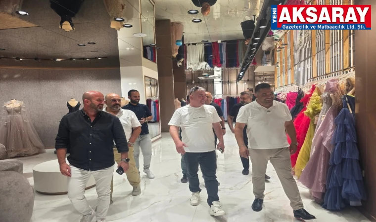 Yeni şubeye hayırlı olsun ziyareti