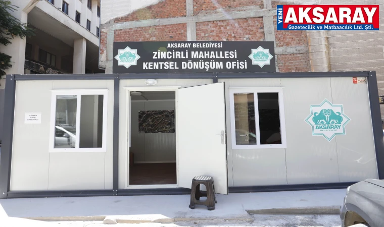 Zincirli Mahallesi’nde kentsel dönüşüm başlıyor