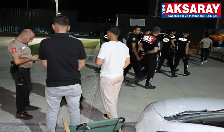 116 polisle park ve bahçelerde şok uygulama 