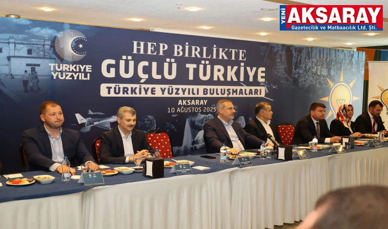 AK PARTİ İL BAŞKANI AKTÜRK Çözüm üretiyoruz