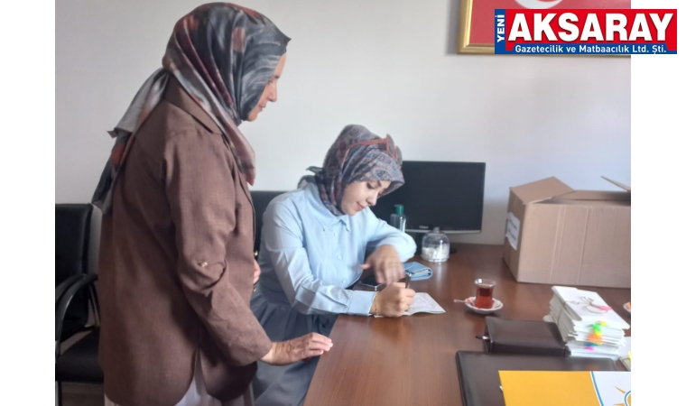 AK Parti Kadın Kolları üye kaydına devam ediyor
