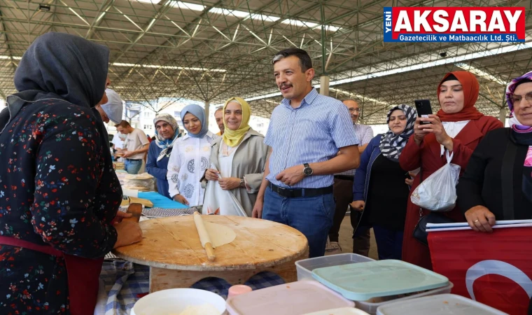 AK Parti Teşkilatı, emekçi kadınları ziyaret etti