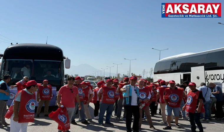 Aksaray’dan Ankara’ya hak arayışı
